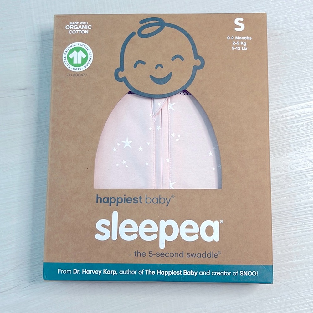 Happiest Baby Sleepea® 5-Second Baby Swaddle. New in box